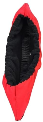 SUBLXPoten Cuayaes Protectores de Patinaje sobre Hielo Protector de Cuchillas for Patines Hockey sobre Hielo(S-Red)