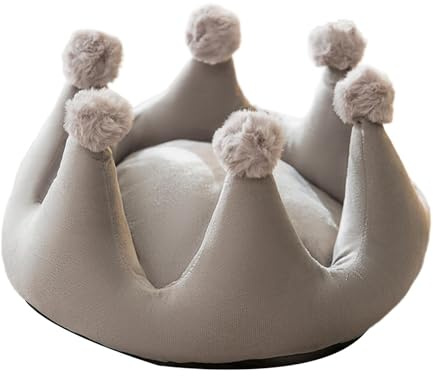 QUXVUIS Cute Dog Cushion Plush Bed Designed For Cats And Puppies Ensuring Cozy Resting Experience Providing Warm And Comfortable Place To Rest. Dog Cat Sleeping Nest Made Of Plush Materials