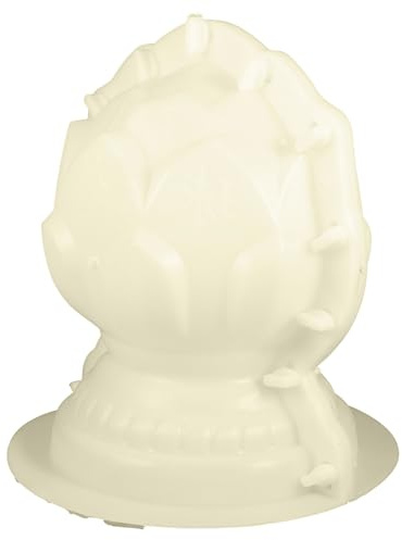 minkissy Stampo per Balaustra Colonna Romana in Cemento per Recinzione da Giardino, Sfera di Loto Decorativa per Balcone, Stampo per Calcestruzzo Fai-da-te per Ornamenti Colore Casuale