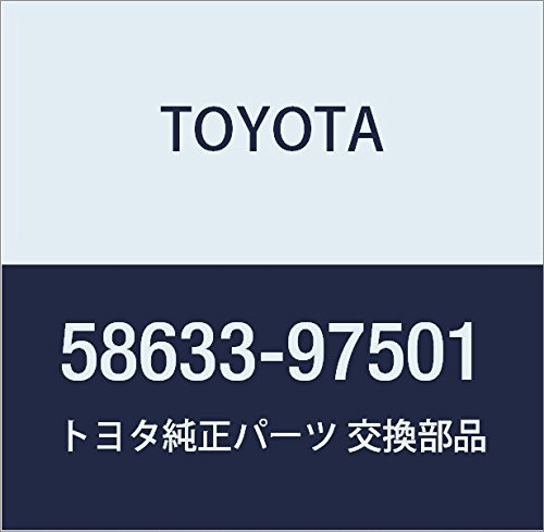 TOYOTA Genuine Parts Center Floor Silencer Pad RH Sparky Part Number 58633-97501