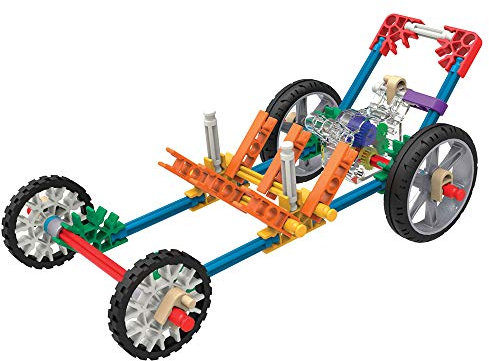 Set Da Costruzione Veicoli Esplorazioni STEM, K'NEX Education, Basic Fun, 79320, kit apprendimento STEM di 131 pezzi, giocattoli per costruzioni per bambini e bambine dagli 8 anni in su