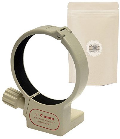 Anello collare di treppiede compatibile con obiettivo Canon 70-200mm f/4L is USM 100% in metallo - Adaptout marca francese