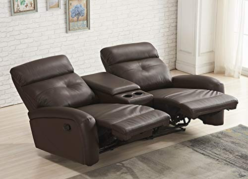 Mapo Möbel Ledersofa Kinosofa Fernsehsofa 5130-Cup-2-377