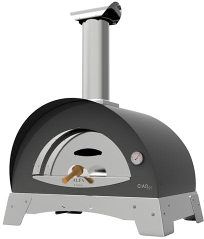 Alfa Forni FXCM-LGRI-T Pizzaofen Ciao Grau ohne Unterbau