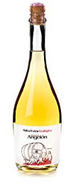 Viuda de Angelón Sidra Extra Ecológica Espumosa Dulce – Caja de 6 Botellas de 75 cl