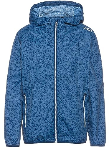 CMP Regnjacka för barn med fast huva regnjacka unisex - barn och tonåringar