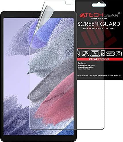 TECHGEAR Galaxy Tab A7 Lite 8.7 Screen Protectors (SM-T220 / SM-T225), Ultra CLEAR Screen Protector Guard Cover Designed for Samsung Galaxy Tab A7 Lite 8.7 2021