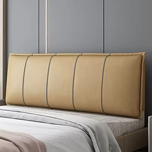 ZZYK Kopfteil Kissen Wandkissen Technologie Stoff Bett Rückenlehne Kissen Keil Für Kopfteil Lücke Lesekissen Etagenbett Home Lumbar Pad Mit Abnehmbarer Abdeckung,C,with headboard 63/160cm