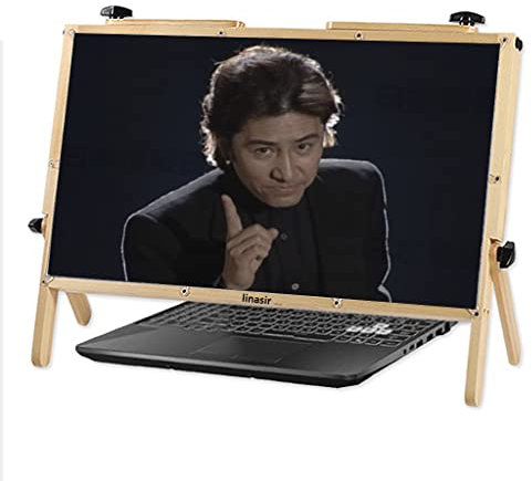 Faltbarer Smartphone-Bildschirmverstärker 3D-Laptop-Bildschirmlupe, Laptop 21-Zoll-Laptop-Bildschirmlupe, kompatibel mit Laptop, Ipad, Handy, HDAnti-BlaulichtAnti-Strahlung (natürlich)