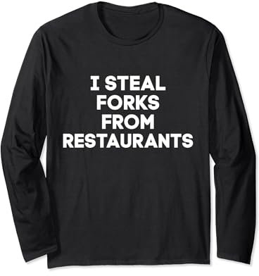 Je vole des fourchettes dans les restaurants Manche Longue