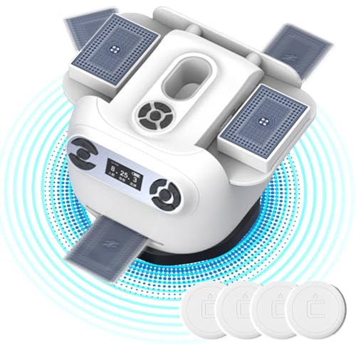 Automatischer Kartenmischer und Dealer Maschine, Kartenmischmaschine mit 4 drahtlosen Fernbedienungen, 360°/180°/90°Deal, 1-2 Deck Card Shuffling Machine für UNO Poker Phase 10 Rummy Home Kartenspiele