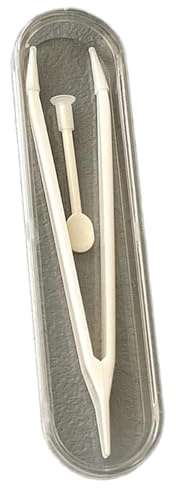 Pince à épiler souple pour lentilles de contact avec ventouse spéciale pince insert étoile outil pour une manipulation sûre des lentilles