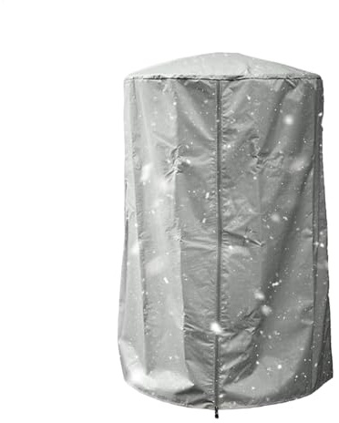 Housses de chauffage de terrasse – Protection contre la poussière pour chauffage de terrasse, protection imperméable pour poêle d'extérieur, protection d'équipement de chauffage vertical