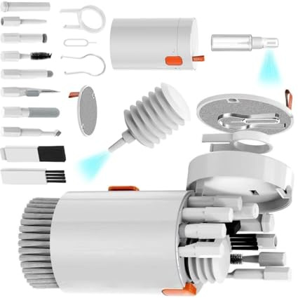 20-in-1-Tastatur-Reinigungsset, multifunktionales Reinigungsset für Ohrhörer, Handys, PC-Bildschirme, Kameralinsen, Elektronikgeräte