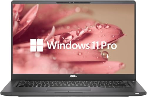 Dell Latitude 7400 Ordinateur portable professionnel 14 FHD Intel Core i7-8665U, 16 Go de RAM, SSD 512 Go, Windows 11 Pro (reconditionné)