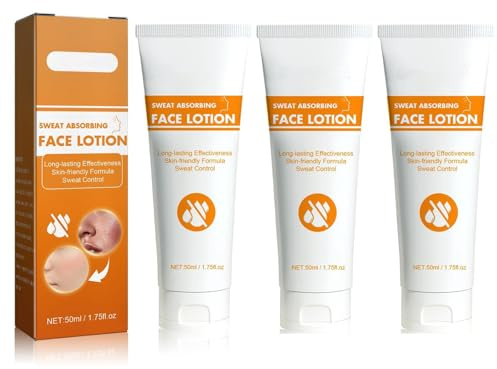 Anti-transpirant visage, crème anti-transpirante, contrôle efficace et longue durée de la transpiration, pour hommes et femmes, 50 ml