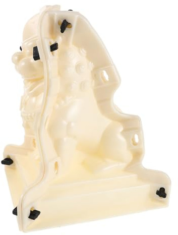 TEHAUX Stampo Leone in Cemento per Colonna Balcone e Giardino Scultura Animale Romana Dettagliata Resistente e Riutilizzabile Facile da Usare per Decorazioni Esterne
