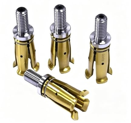 Garra de tracción de husillo Pinza BT30 BT40 de 45 grados, abrazadera garra husillo roscado interno externo, herramienta tracción 4 pétalos, centro fresadora(BT40-45)