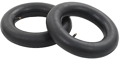 sephironlbb 2 camere d'aria per carriola, in gomma, ruota di scorta 3.50-8, 16 x 4, 4.00-8, 400 x 100, con valvola in metallo per carriola, carriola, carrello, carrello di trasporto, ideale per