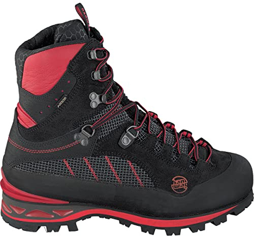 Hanwag M Friction Ii GTX Schwarz - Gore-Tex Bedingt steigeisenfester wasserdichter Herren Gore-Tex Bergschuh, Größe E