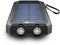 Goobay 49216 Batterie Externe Solaire 8000 mAh pour l'extérieur avec lampe de poche / Portable Power Bank / Chargeur avec 2 sorties USB A / Batterie de Secours Universel pour telephone portable