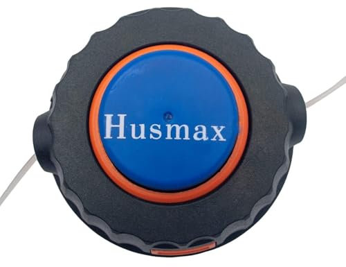 Husmax P25 tryckmatningshuvud för McCulloch 531025001 HDO001 Husqvarna ogräsätare Jonsered Poulan Pro RedMax hantverkare ogrässkärare Flymo Partner (blå P25 trimmerhuvud)