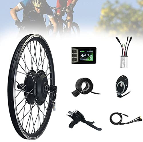 48V 1000W/1500W Electric Bicycle Rear Wheel Conversion kit,Ebike Conversion Kit Brushless gear motor, 16/20/24/26/27.5/28/29/700C Wheel, E-bike kit With LCD7C Display,1500W-26in