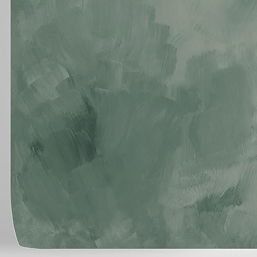 W4B Tapete Stucco Grün Umweltfreundliches Papier Einfach anzubringen / zu entfernen. 8 Blätter à 70 x 100 cm (5,5 qm). Haus, Dekoration und Renovierung. Made in Italy