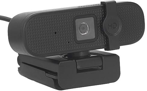 Caméra Web USB pour Ordinateur avec Mise au Point Automatique, 4K HD, Webcam Plug and Play pour Jeux, Enregistrement Vidéo, à Double Réduction du Bruit, Correction