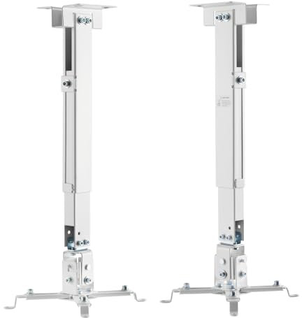 iggual -Soporte de Proyector para Techo o Pared. -Ajustable. -Resistente, Material Hiero.-Peso Máximo Soportado 20Kg. Modelo SPTP01