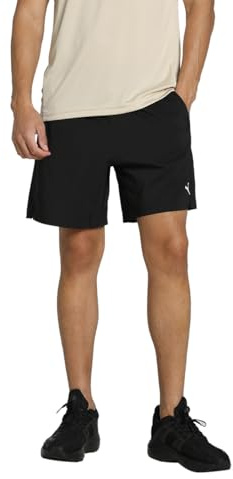 Puma M TAD Essentials 7 Woven Short, Pantalones Cortos Tejidos Unisex Adulto, Puma Black,