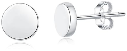 Deyanse Ohrstecker Silber 925 für Damen - Hypoallergene Rund Stern Herz Ohrringe, Schlafen Knorpel für Mehrere Piercings - Schmuck Mit Geschenk Box