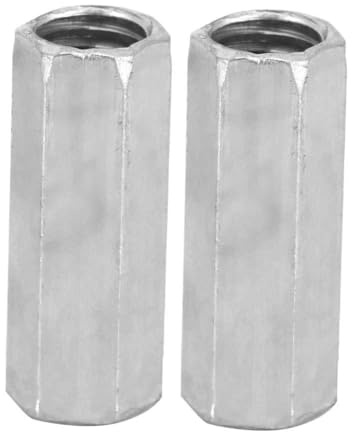 10 Piezas M8 Sujetadores Roscados Largos 0 Tuerca de Varilla Hexagonal Manguito Separador (M8*28)