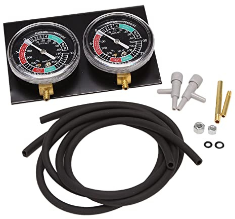 Persistence 1 Set Motorrad Vergaser Synchronizer Vakuum MessgeräTe Werkzeug Vergaser Vakuum Manometer Balancer für / / Schwarz