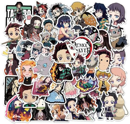 100 Stück Aufkleber, Sticker Pack, Anime Aufkleber Cartoon Stickers