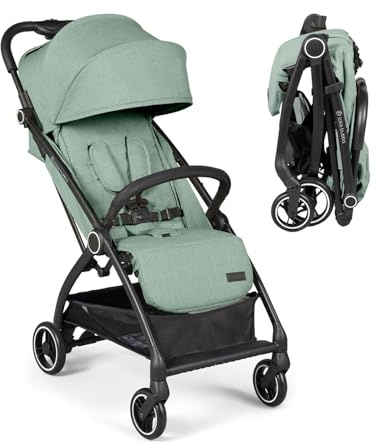 Ickle Bubba Aries Autofold Stroller (Sage Green)