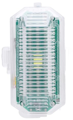 Luci a Strobo LED LI Luci STROBE LED con Telecomando a 7 Colori a Batteria Luci RGB a LED per la Decorazione Esterna Night in Campeggio Incluso il Controller Consente di