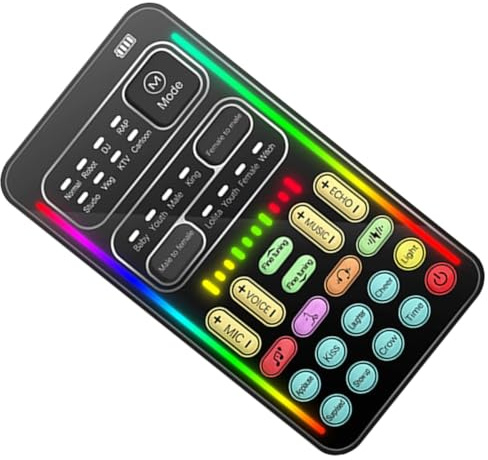 DOITOOL Changeur De Voix Portable Pour Téléphone Carte Et Streaming Bruit Et Facile à Transporter