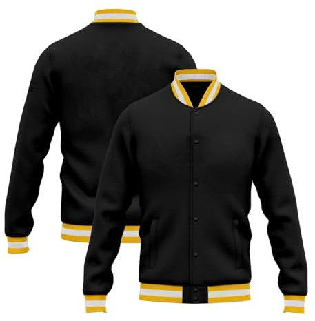 Giubbini Primaverili Uomo, Giacca Bomber da Uomo, Giacca a Baseball Y2k Hiphop Giubbotto Moto Leggere Casual Sportivo Oversize Giubbotto Uomo Mezza Stagione Giacca Casual Uomo