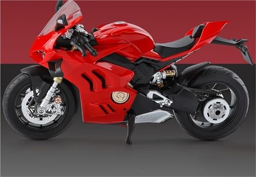 För Panigale V4S Off Road Autocycle Legering Gjuten Motorcykelmodell Skrivbordspresenter 1:9