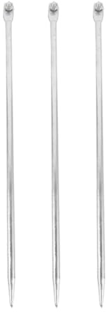 iplusmile 3 Stück Erdungsstäbe 50cm aus Verzinktem Eisen Erdungsstift für Elektrozaun und Außenbereich Stabile Bodenpenetration für Haus und Gewerbe