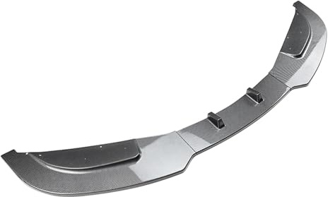 Spoiler Vorne Für 3er E92 E93 2006–2013 Carbonfaser-Look Schwarze Frontstoßstangen-Spoilerlippe Vordere Stoßstangespoiler(Kohlenstoff-Look)