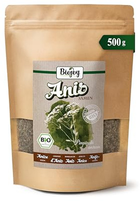 Biojoy EKO-Anisfrön, certifierad i naturlig ekologisk kvalitet (500 g)