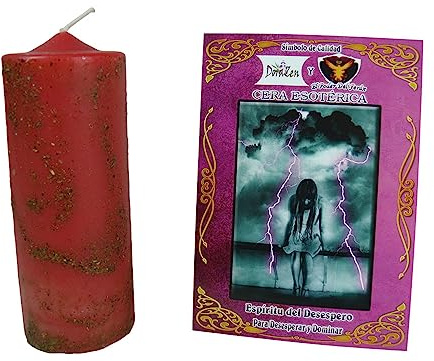 Velón Herboreo Espíritu del Desespero - Ritual místico para dominar y desesperar al amor verdadero - Las Velas de Mariano