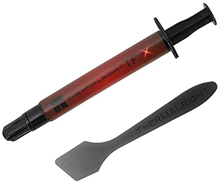 Thermalright TFX 2g Extreme Performance Thermal Compound Paste 2 Grams, 14.3W/mK, High Durability, for All Heatsinks CPU Coolers, Safe Application,with applying Tool