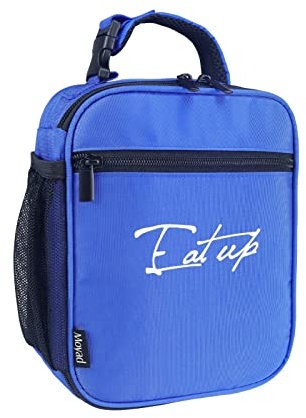 Moyad Kühltasche klein Isoliertasche Faltbar Lunchtasche Herren Lunchbag Wasserdicht Thermotasche zur Arbeit Business Lunchbox Damen Mealprep 7L Blau
