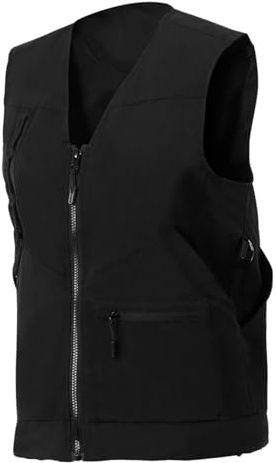 Mipcase Pet Trainer Weste für Hunde Atmungsaktive wasserdichte Trainingsjacke mit Verstellbarem und Geräumigen Taschen für Hundetraining und Obedience-übungen