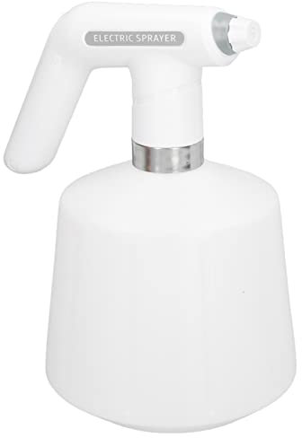 Syrisora Pulvérisateur électrique 2000 mAh avec chargement USB ABS et polyéthylène haute densité Arrosoir automatique pour jardin (2 L)