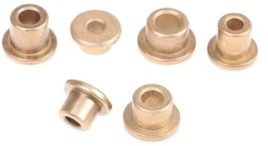 Fastener Washers 5Pcs Flanging Self-Lubricating Bearing Powder Metallurgy Oil Copper Bushing Guide Sleeve With Stepped Flange Hardware (Size : 5x9x10/13x2mm)