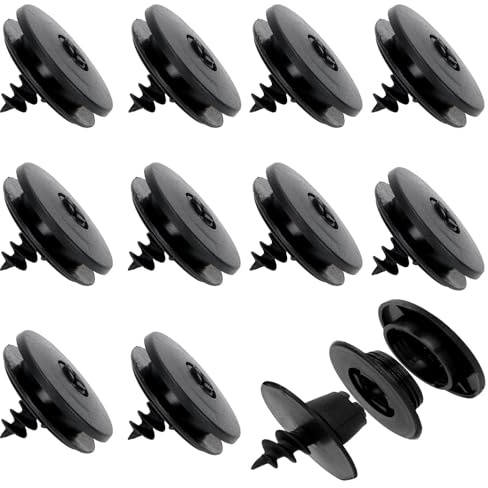 Bessy shop Universal-Fußmattenclips,10 Stück Auto Fußmatten Clip, Befestigungsclips für Autoteppiche,Universal Auto Fussmatten Fixclips Fußmatten Befestigung Druckknopf,Befestigung am Autoteppich
